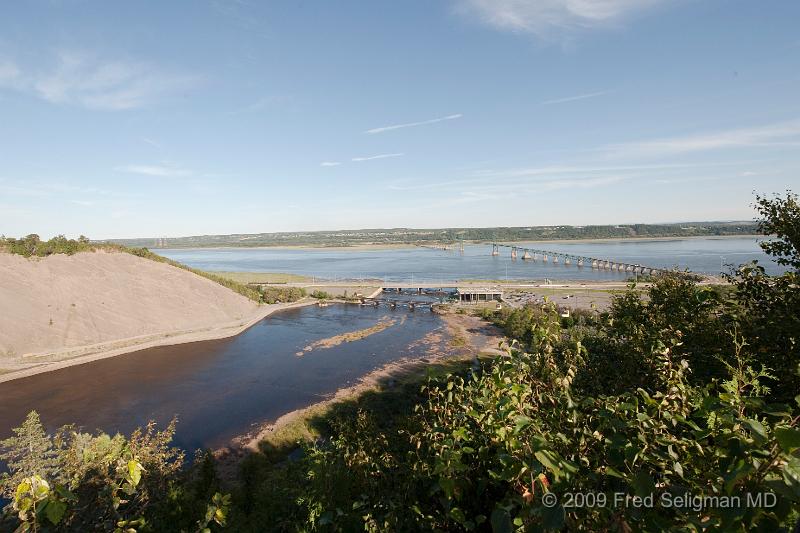 20090828_224641 D300.jpg - Montmorency Falls spillway to St Lawrence River